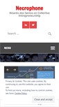 Mobile Screenshot of necrophone.com